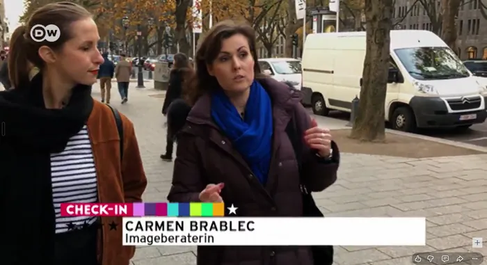 Carmen Brablec bei der Deutschen Welle